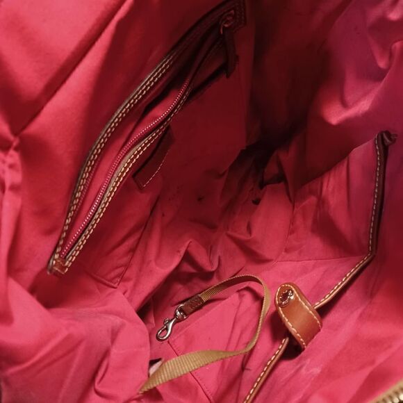 Dooney & Burke Pebbled Leather Hobo Tote Handbag - Picture 3 of 8